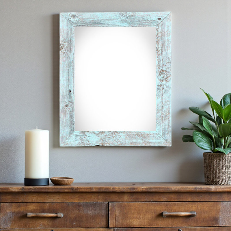 Cadre photo Gehrke, 24" x 36", Bleu aqua clair