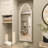 Gasaway Solid Wood Rectangle Wall Mirror