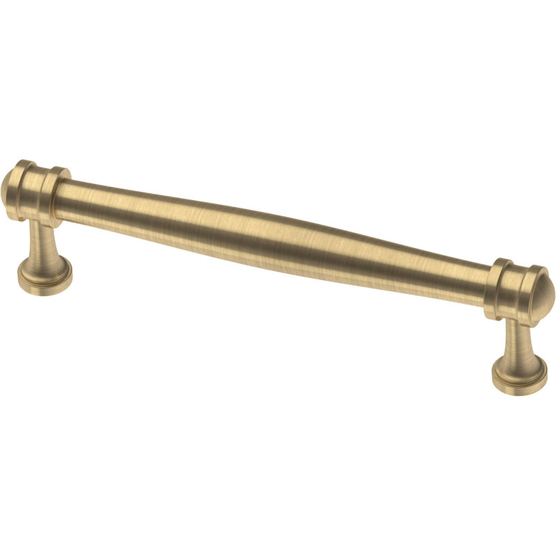 Champagne Bronze 5'' Bar Pulls with Mounting Hardware, Set of 10