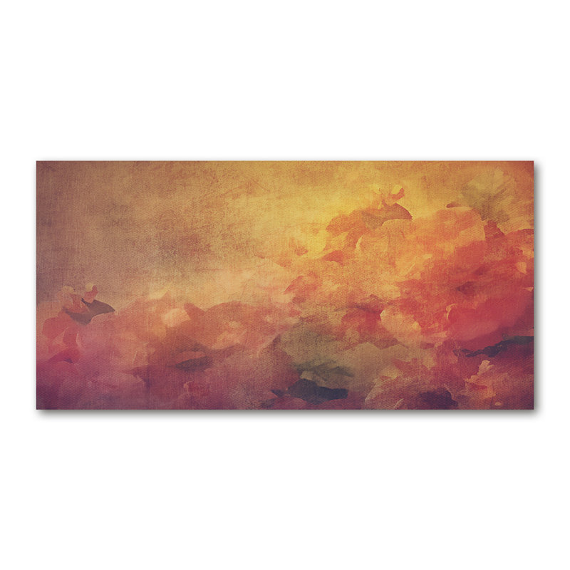 Flowers - Wrapped Canvas Print