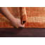 Tapis orange Gabbeh 3 x 10