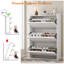 12 Pair Flip Down Shoe Storage