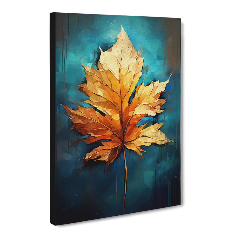 Leaf Digital - No Frame Print, 50cm H x 35cm W x 3cm D