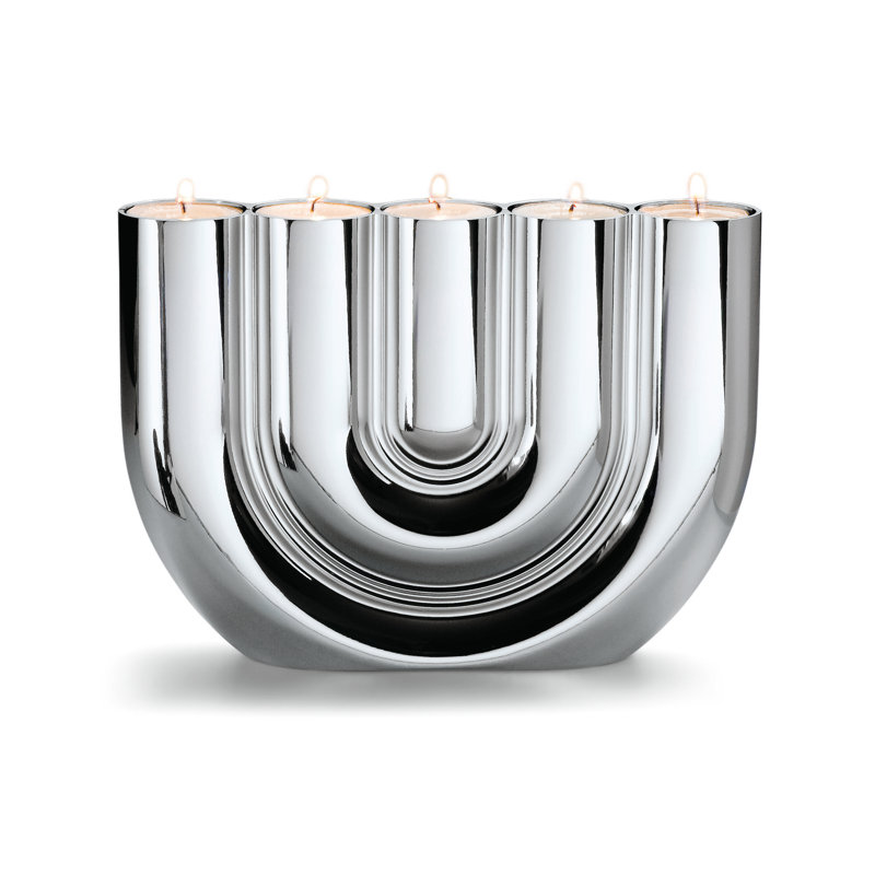 Stainless Steel Tabletop Candlestick