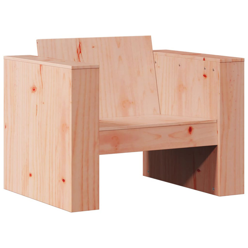 Maia Wood Outdoor Lounge Chair