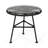Orlando Outdoor Glass Top Faux Rattan Side Table,Tempered Glass Top End Table For Balcony Porch Deck-1728974329