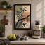 Single Stem in Ink Japandi - Wrapped Canvas-554417970-554417978