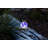 Solar Tea Lantern 5" Handblown Glass - Periwinkle-118695317