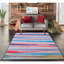 Tapis bleu/rose zone Mireya-150983653