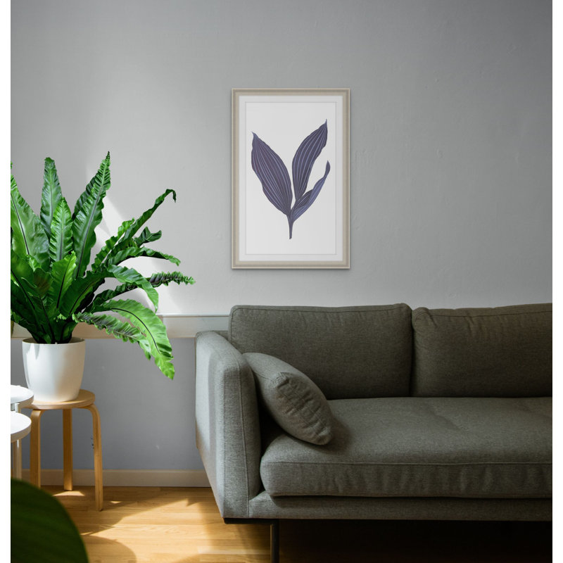 Daily Wish Blue 1 Print, 37" H x 24" W x 1" D