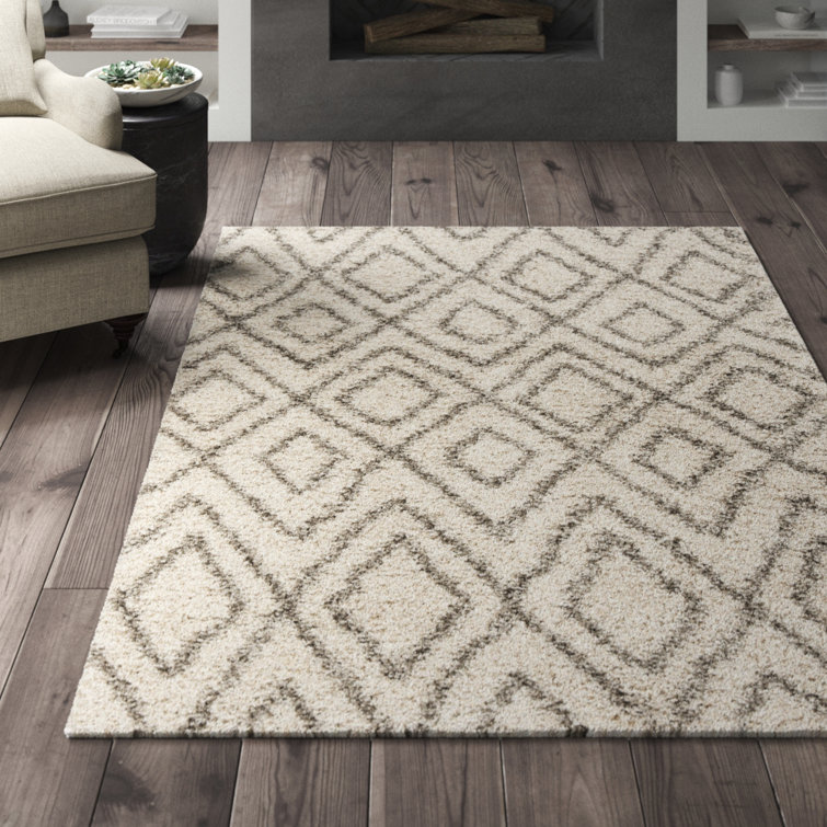 Adessa Shag Performance Geometric Rug