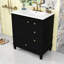 Meuble-lavabo avec lavabo, tablette et trois tiroirs-1781169854