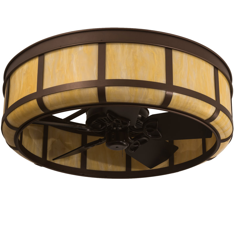Lustre tambour unique à 1 lumière DEL Bosley