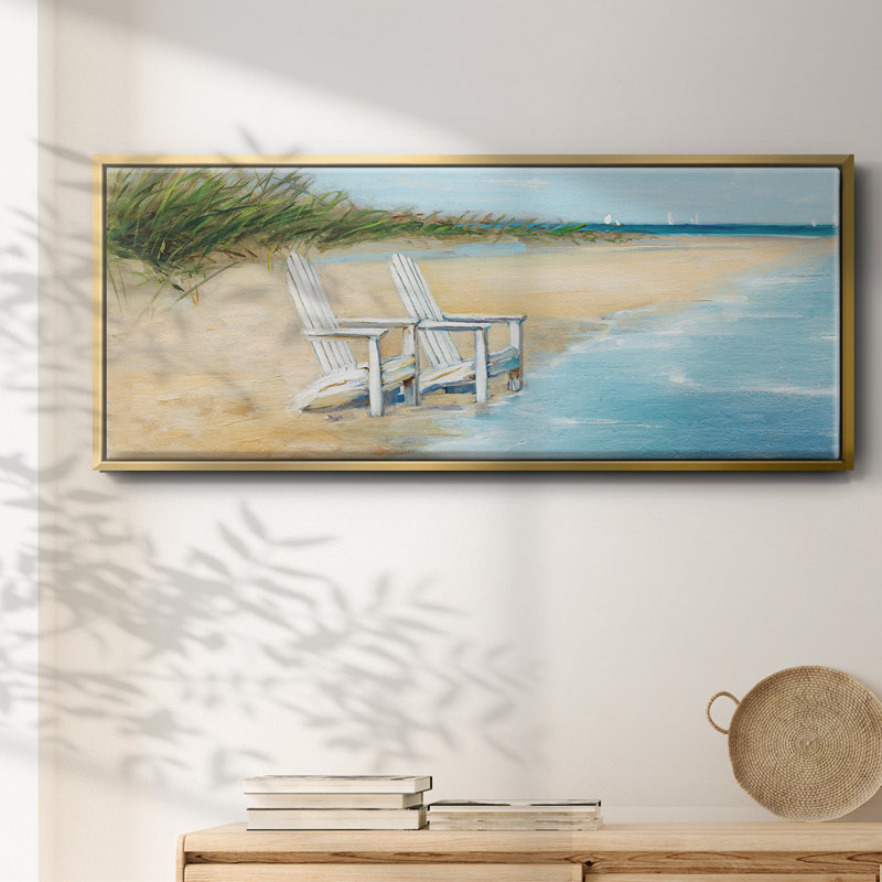 Water View II- Framed Canvas
