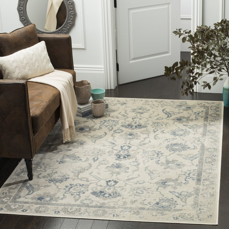 Syliva Vintage Performance Oriental Rug, Rectangle 6'7" x 9'2"