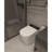 Compact Smart Toilet with Bidet Seat Built-in, Modern Tankless Design with 23.25" Depth, Auto Open Auto Flush, Heated Seat, Instant Warm Air Dryer for Small Bathrooms, White