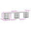 Aleida Steel Outdoor Bench-955263249-955263261