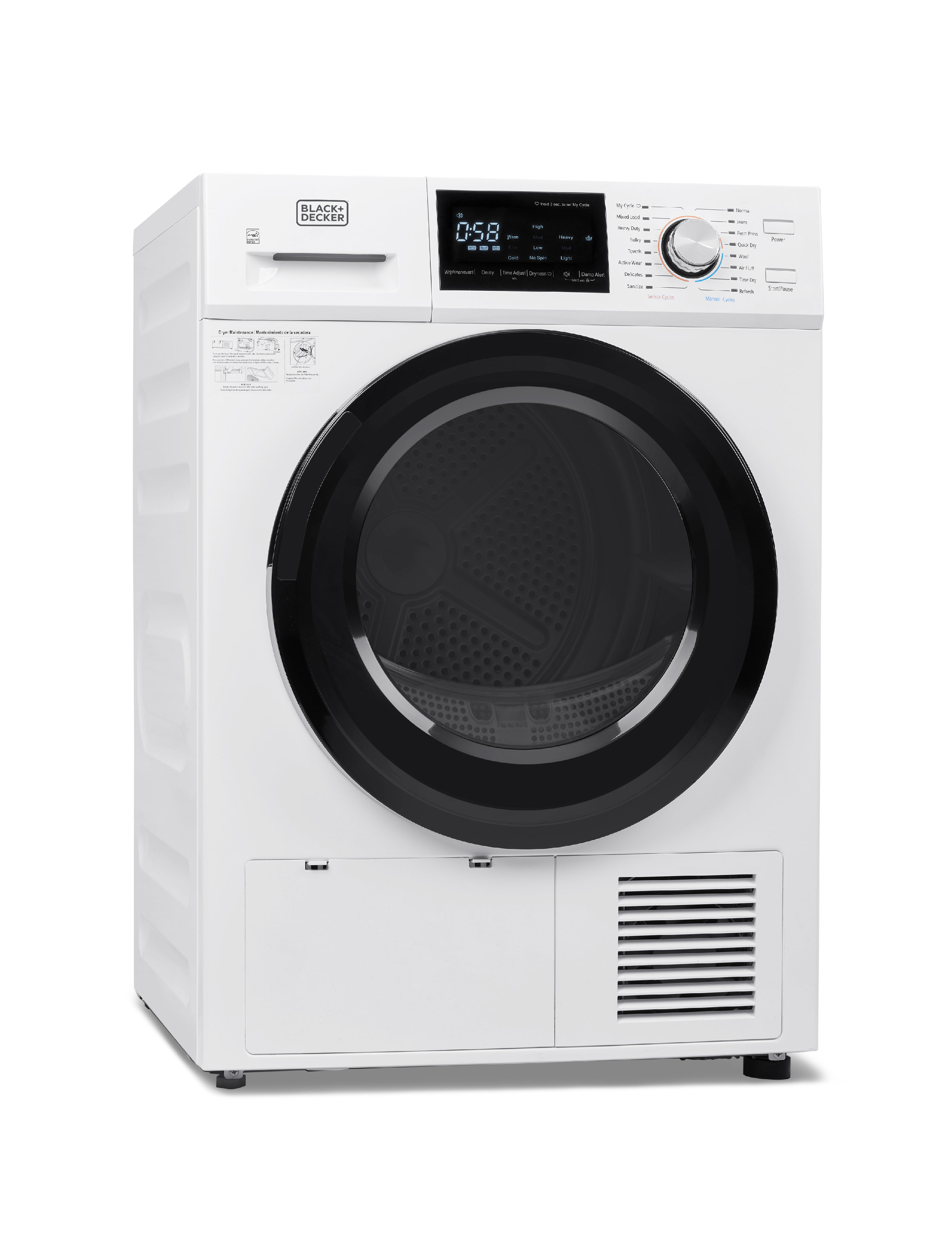 HomCom 1.38 Cubic Feet cu. ft. Portable Washer & Dryer Combo in White