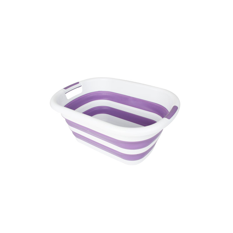 Panier à linge pliable, Lavande