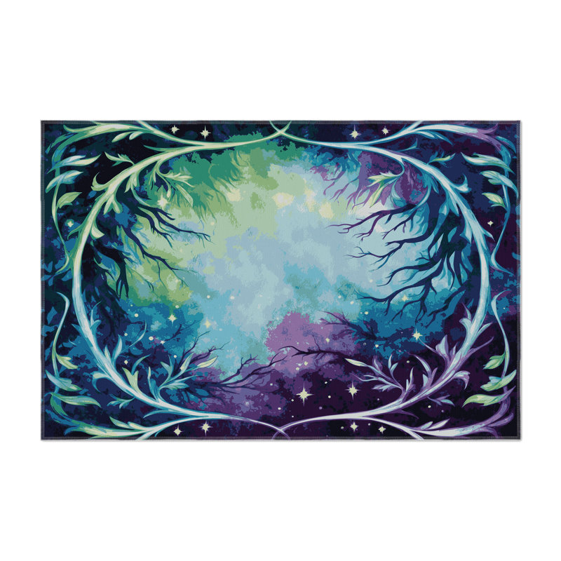 Starlit Thicket Indoor And Outdoor Area Rug, Rectangle 3' x 5'