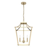 Laurel Ridge 4 - Light Lantern Geometric Chandelier