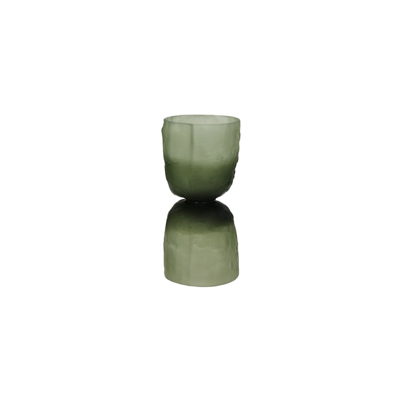 Vase en verre Alexes, H 7,08 po x l 3,54 po x P 3,24 po
