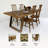 Solid Wood Dining Table