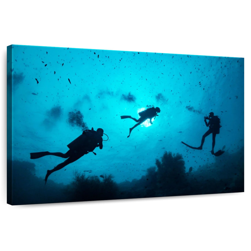 Sirci Scuba Divers, H 8 po x l 12 po