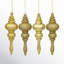7" 4-Finish Finial Ornament-2100267200