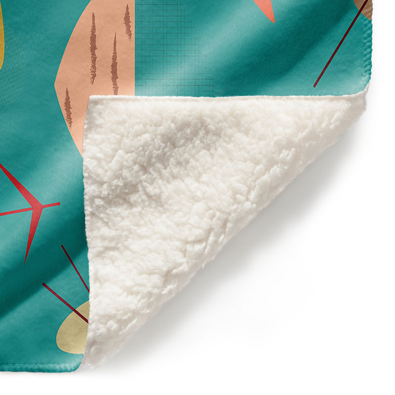 Couverture Mid-Century Hero, 68 po x 80 po