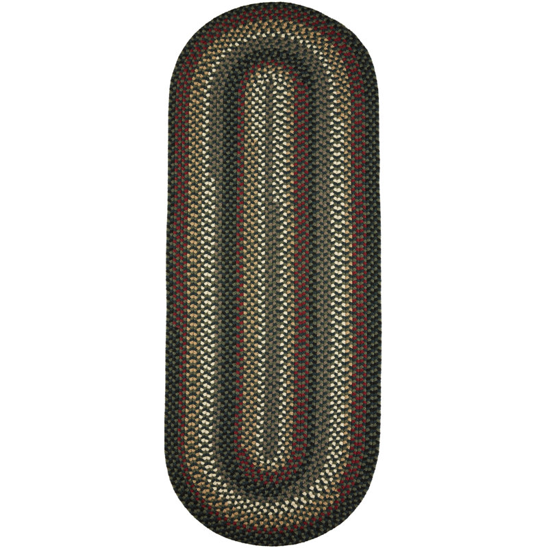 Mako Synthetic Geometric Rug, Runner 2' x 8'