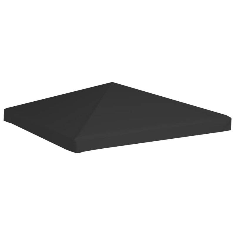 Celvin Dakota Fields Fabric Replacement Canopy for Gazebo, Black