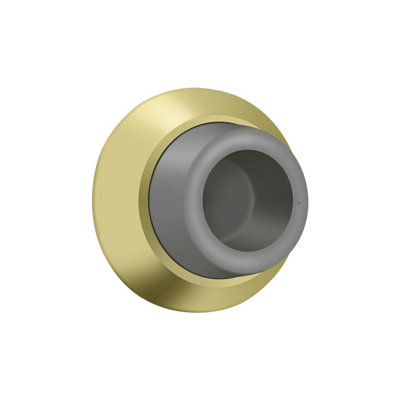 Pare-chocs encastré Deltana WB178U3 de 1-7 / 8 po de diamètre; finition laiton brillant