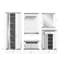 Maiken 259cm Wide Clothes Storage System
