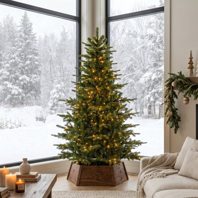 Sapin de Noël pré-éclairé Mcdaniel