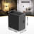 Black Square Night Light With 3CCT Selectable Color Temperature Options-116928043