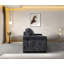 Causeuse pour le salon de la chambre à coucher, tissu en velours-1825234750