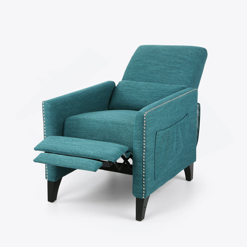 Fauteuil inclinable, Tissu sarcelle