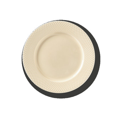 Rhombe Earth Porcelain Dinner Plate