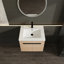 Ensemble de meuble-lavabo en résine Oak