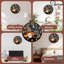 Horloge d'Halloween chat