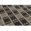 Scandinavian Wool Geometric Area Rug in Beige, Brown, Blue