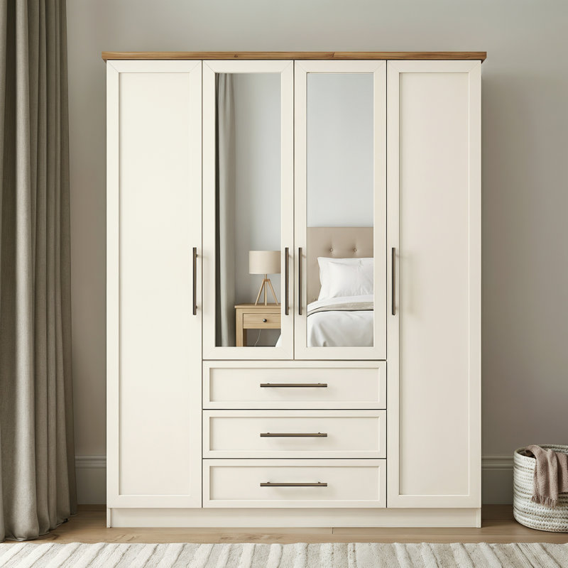 Cleverton Mirage Bedroom Set, Ivory