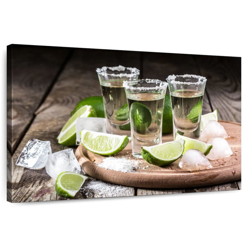 Yarlin Tequila Shots Tray, 8" H x 12" W