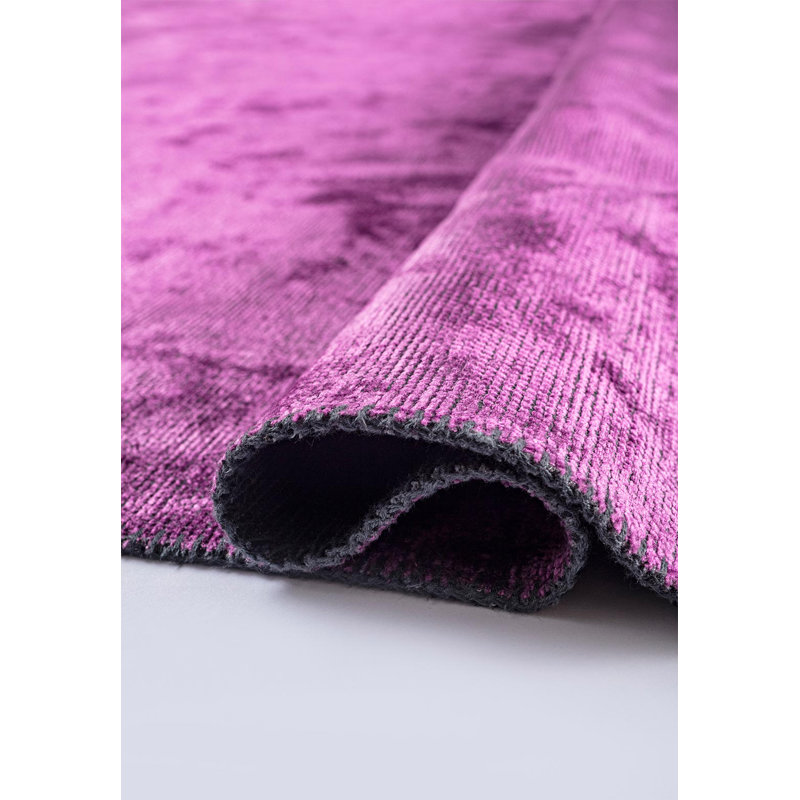 Daysia Abstract Hand Loom Indoor / Outdoor Area Rug, Rectangle 5'3" x 7'7"