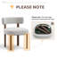 Chaise d'appoint rembourrée en bois massif-1867530006