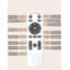 42 po Ventilateur de plafond encastré 3 pales Whtie avec lumière DEL à spectre complet et télécommande-604026630-604026631