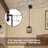 Gracela 1 - Light Metal Pendant Light Fixtures, 48" Adjustable Pipes for Flat and Slop Ceiling-1286140100-1233750034