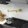 Circular Pull Down Pot Filler with Accessories
