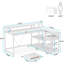 Bureau, bureau en L, bureau d'ordinateur réversible-964801446